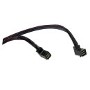 DELL 0F037K SAS Kabel 0,61/0,54 m lang 2xSFF-8643 Winkel–MPERC für R730 Server