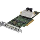 Fujitsu D3216-A13 GS2 LSI MR 9361-8i 12Gb PCIe x8 RAID Controller +2x SAS Kabel LP