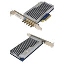 DecTec DTA-2174B Quad 3G-SDI-ASI Ports (1x12G) for PCIe