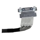 DELL 01N2WK SAS Kabel 0,67/0,54 m lang 2xSFF-8643 Winkel – MPERC für R630 Server