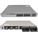 Cisco WS-C3850-24T-S 24-Port Stackable Gigabit Ethernet Switch + Modul C3850-NM-4-1G