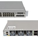 Cisco WS-C3850-24T-S 24-Port Stackable Gigabit Ethernet Switch + Modul C3850-NM-4-1G