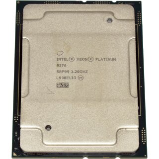 Intel Xeon Platinum Processor 8276 28-Core 2.20 GHz 38,5MB Cache FCLGA3647 SRF99