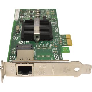 Intel PRO/1000 PT Single-Port RJ-45 GE Server Adapter PCle x1 EXPI9400PTG2P20 LP