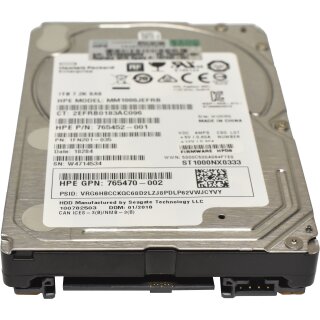 HP 1TB 2.5" 7.2K 12G SAS HDD Festplatte MM1000JEFRB 765452-001