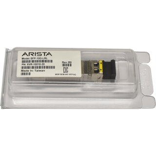 Arista Original GBIC SFP-10G-LRL 10Gbps SFP+ 1310nm 1km XVR-10010-20 Rev: B0 Neu