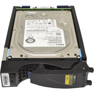 Dell EMC 4TB 3.5" 12G 7.2K SAS HDD Festplatte HUS726T4TALS200 0B36105 mit Rahmen