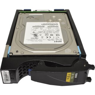 EMC HGST 4TB 3.5" 7.2K 6G SAS HDD Festplatte HUS724040ALS640 0B26914 mit Rahmen