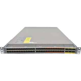 Cisco Nexus bent housing N5K-C5672UP 48-Port 10G SFP+ Switch 16-Port Unified + 6 Ports 40G QSFP+ red FANs