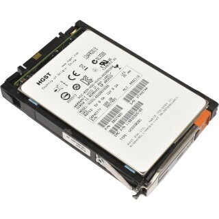 HGST 200 GB SSD Festplatte 2.5 Zoll SAS HUSSL4020BSS600 mit EMC Rahmen