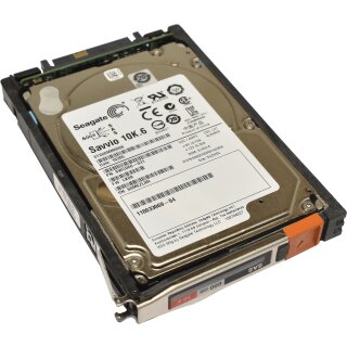 EMC Seagate 600GB 2.5" 10K 6G SAS HDD Festplatte ST600MM0006 9WG066-031 mit EMC Rahmen