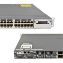 Cisco Catalyst WS-C3750X-24P-S 24-Port Stackable PoE GE Switch 2x PSU