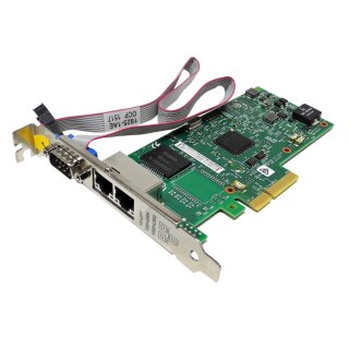 Intel I350-T2 Dual-Port Gigabit Ethernet + RS-232 Port PCIe x4 Server Adapter