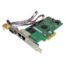 Intel I350-T2 Dual-Port Gigabit Ethernet + RS-232 Port...