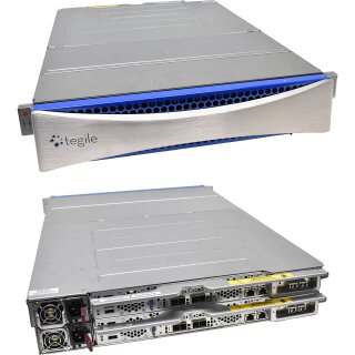 Tegile N5800-D1 NVMe Flash Array 2xBlades 4x Gold 6138T CPU 512GB RAM 2x256 SSD