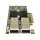 Fujitsu CA05954-2102 A3C40136900 Dual-Port FDR 54G QSFP+ Infiniband HCA Network Adapter PCIe x8 ohne Bracket