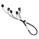 Amphenol Internal Mini SAS Kabel SFF-8643 / 4x SATA 6G...