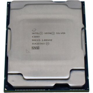 Intel Silver 4309Y SRKXS 8-C Server Prozessor 8x 2.80 GHz 12 MB Cache 4189 C