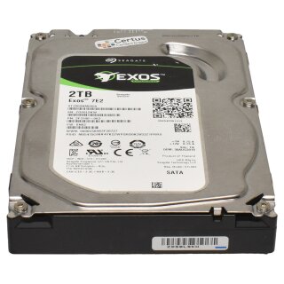 Seagate Exos Enterprise 7E8 HDD Festplatte 2TB 3.5" 7,2K SATAIII ST2000NM004A