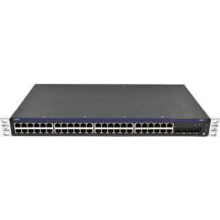 Juniper EX2200-48P-4G 750-026331 48-Port PoE+ 1GE Switch 4x SFP Rack Ears