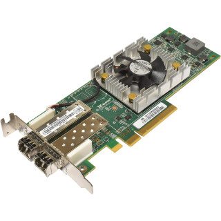 Lenovo QLogic QLE2662-LNVX Dual-Port 16Gb PCIe x8 FC Server Adapter 00Y3344 LP +2x GBICs