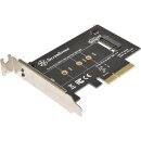 SilverStone SST-ECM21 M.2 Port PCIe x4 Adapter Card LP