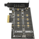 ITHOO PCENGFF-N05 10 Gbps PCIe x4 to M.2 Key M+B Expansion Card LP