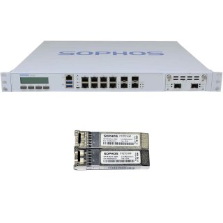 SOPHOS SG 330 Rev.2 Security Appliance +Module NIP-53020-B40 2x Mini GBIC