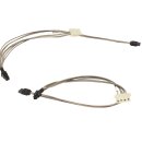 Fujitsu Kabel 1x SATA / 2x 4-pin 35cm A3C40183452 A3C40183453