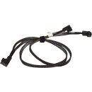 Dell SAS Kabel 1x SFF-8643 / 2x SFF-8643 65cm für...