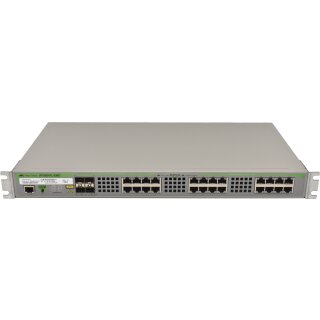 Allied Telesis AT-9924TL-EMC2 24-Port GE Switch 4x SFP Rack Ears