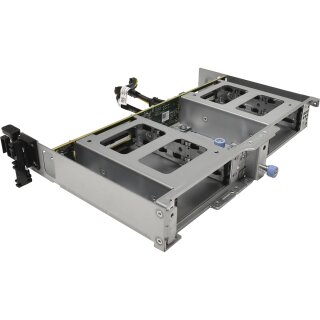 Dell 0WMJR0 Quad-Drive 3.5" SFF Rear Bay / Backplane für PowerEdge R740xd + 2x Kabel