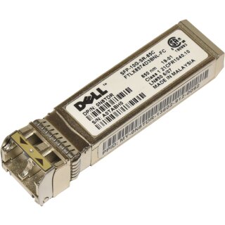 Dell GBIC SFP-10G-SR-85C 10G SFP+ SR 850nm 400m FTLX8574D3BNL-FC 0N8TDR Transceiver