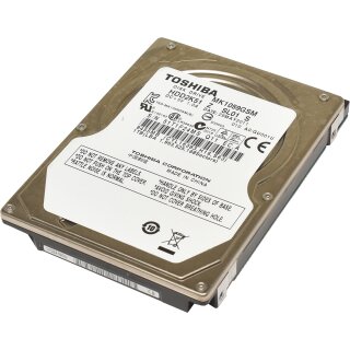 Toshiba 1TB 2.5" 5.4K 3G SATA HDD Festplatte MK1059GSM