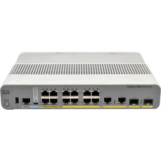 Cisco Catalyst WS-C3560CX-12PC-S 12-Port PoE+ Gigabit Ethernet Switch 2x SFP