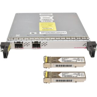 Cisco Module SPA-2XOC48POS/RPR 2-Ports OC-48c/STM-16c für Cisco 7600 Series Router 68-2226-03 + 2x GBIC