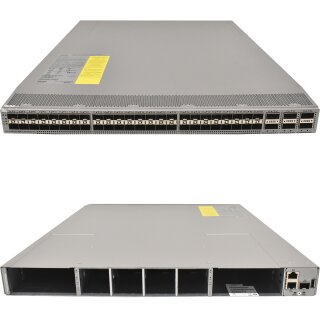 Cisco Switch Nexus N9K-C93180YC-EX 48-Ports SFP+ 10/25G 6-Ports 40/100G QSFP28 No OS No PSU No FAN 800-46237-02