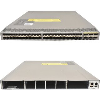 Cisco Switch Nexus N9K-C9372PX 48-Ports SFP+ 10G 6-Ports QSFP+ 40G No OS No PSU No FAN 800-43113-02