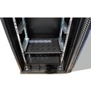 PRESTAQ 18U Server Rack B60cm x H91cm T57cm door handle broken