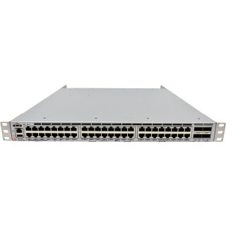 Brocade VDX 6740T BR-VDX6740T-48-F 48-Port 10G RJ-45 Ethernet Switch 4x 40G QSFP+ Rack Ears