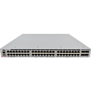 Brocade VDX 6740T XBR-VDX6740T-24-F 48-Port 10G RJ-45 Ethernet Switch 4x 40G QSFP+