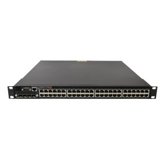 Brocade FastIron FCX648-E 80-1003605-01 48-Port RJ-45 GE Switch +Module FCX-4XG