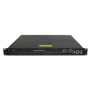 Brocade TurboIron 24X TI-24X-AC 80-1002604-05 24-Port SFP+ 10GE Switch 4x 1G RJ-45 +2 Mini GBICs