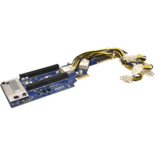 Gigabyte G292-Z20 Riser Card 2x PCIe G4 x16 full-high full-length CRSG421 +Cable