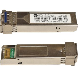 HP GBIC J9151A 10Gb SFP+ 1310nm 10km LR Transceiver 1990-3883