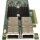 Mellanox CX354A ConnectX-3 QDR InfiniBand 40Gb QSFP+ Dual-Port PCIe x8 3.0 MCX354A-FCBT ohne Bracket