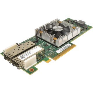 Dell QLogic QLE2662L-DEL Dual-Port 16Gb PCIe x8 FC Server Adapter 03PCN3 ohne Bracket