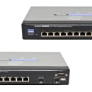 Linksys SRW2008 8-Port RJ-45 GE Switch 2x 1G SFP Combo +PSU