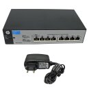 HP 1810-8G J9802A 8-Port (1x PoE Input) RJ-45 Gigabit...