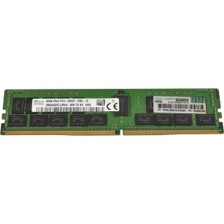 HP SKhynix 32GB 2Rx4 PC4-2933Y DDR4 RAM HMA84GR7JJR4N-WM P03052-091 G10